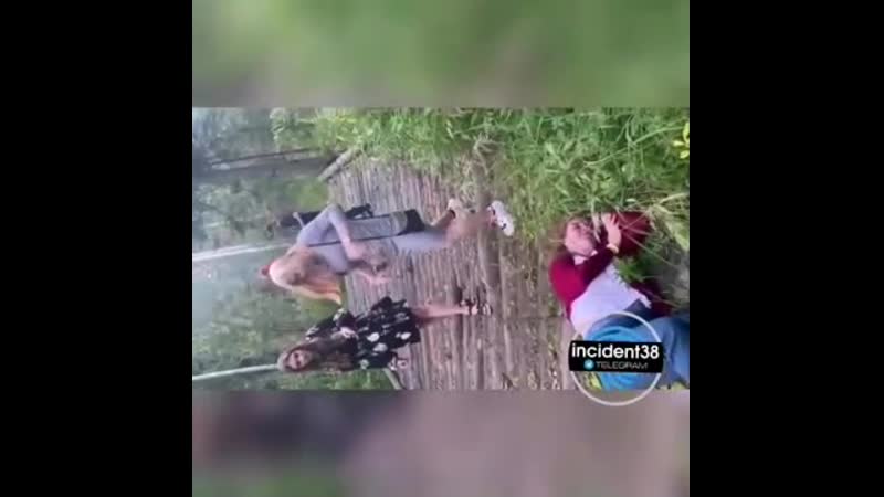 Издевательства выродков над хронически больной девушкой