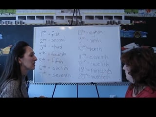 Lesson 39 ordinal numbers learn english with jennifer