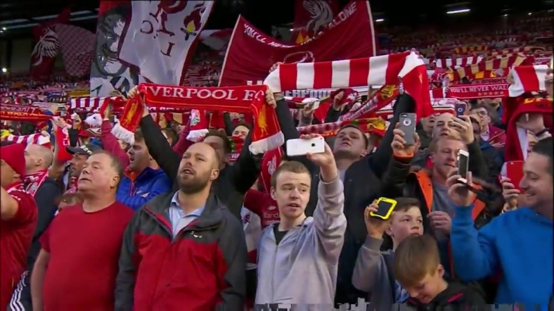 Borussia and liverpool fans