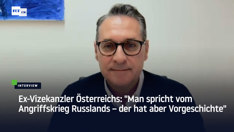 Ex vizekanzler österreichs "man spricht vom angriffskrieg russlands – der hat aber vorgeschichte"