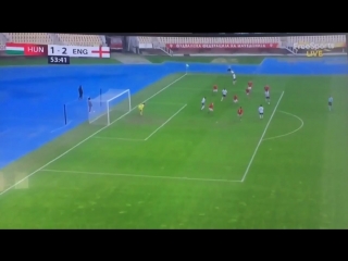 Reiss nelson goal for england u19s against hungary