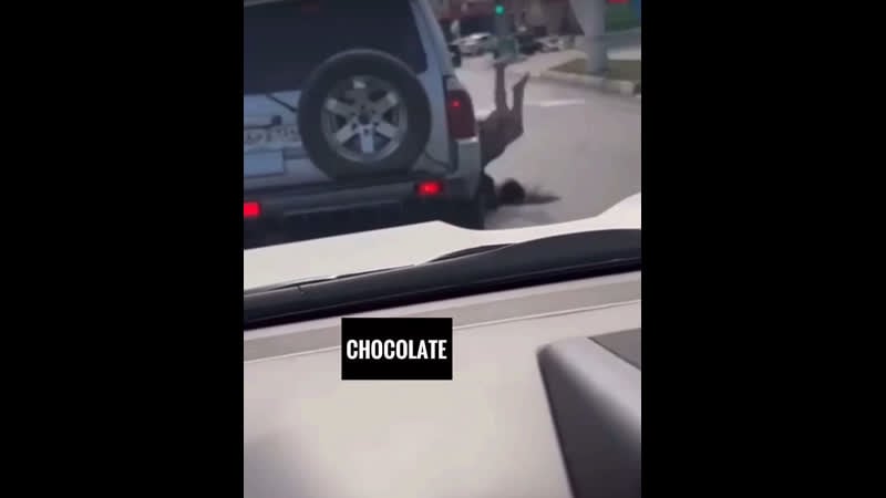 Девушка решила спастись от жары и упала | юмор