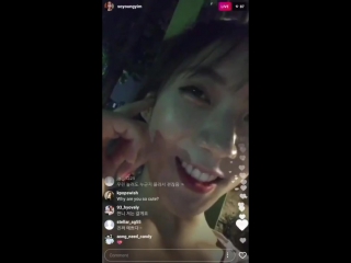 170909 soyoungs instagram live 01 on happy soyoung day fit mobile screen with chat version