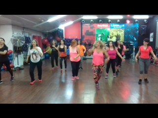 Zumba bodyshape bailando todo se olvida