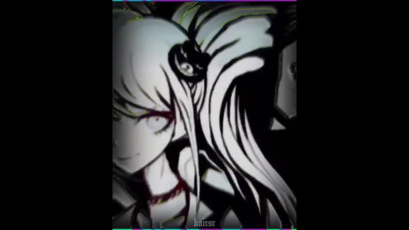 ⇴ danganronpa; junko enoshima ✛ mukuro ikusaba