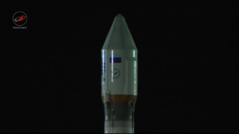 Старт «союза» со спутником перенесен после автоматической отмены пуска