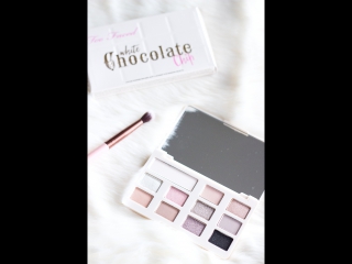 Палетка теней too faced white chocolate