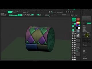 Snake body brush tutorial in zbrush 4r6