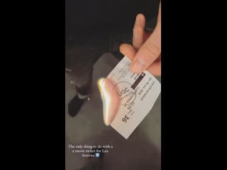 Единственное, что можно сделать с билетом в кино на lux aeterna 🚮