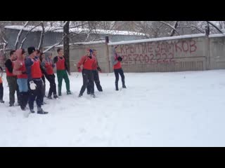 Kategorie c + юные(кб) vs банда карлсона(люберцы), 14х14, мин, победа люберец