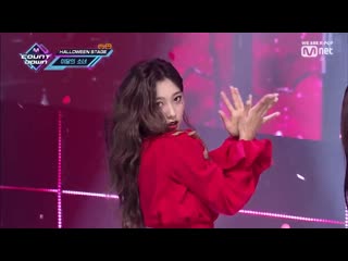 191031 loona – full moon (original song sunmi) @ halloween special stage m!countdown