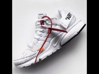 Nike presto white x off white