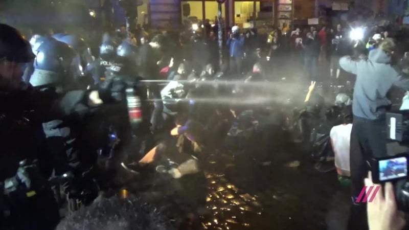 Репортаж «гамбург в огне»