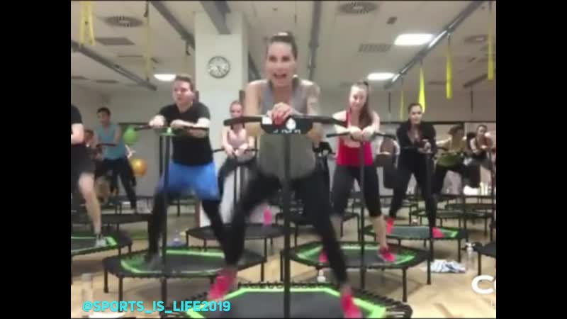 Джампинг современный фитнес