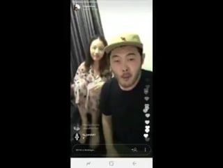 170827 exo's d o @ kim heekyung's instagram live