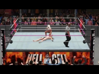 Alexa bliss vs ronda rousey bra and panties match hiac 2018