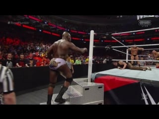 Эмброуз и рейнс выбросили тайтуса о'нила (2015)