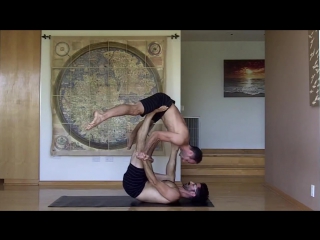 Acroyoga training video reverse star (courtesy of daniel scott yoga)