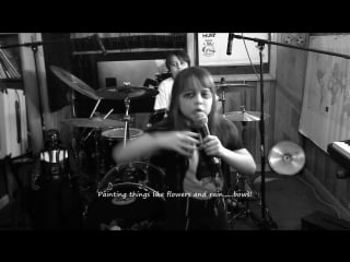 Aaralyn and izzy (murp) chalk oh!!!