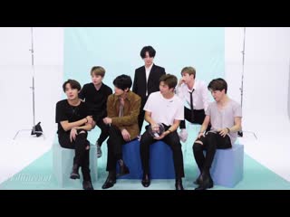 191002 bts share their favorite songs, a message to halsey, talk drake dream collab @ hollywood reporter