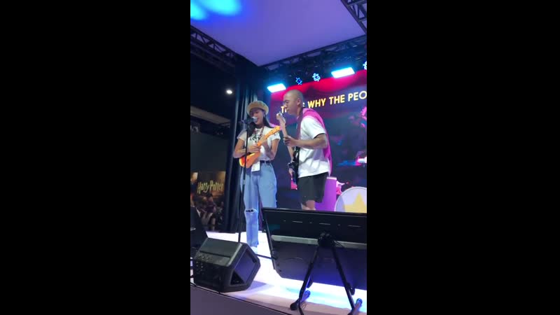 The karaoke party has begun! stop by the stevenuniverse booth 3735 at sdcc!