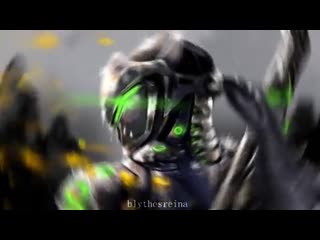 D4e | overwatch | genji x mercy