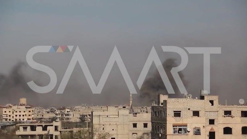 Сирия 14 03 2018
    авиаудары ввс сар в восточной гуте