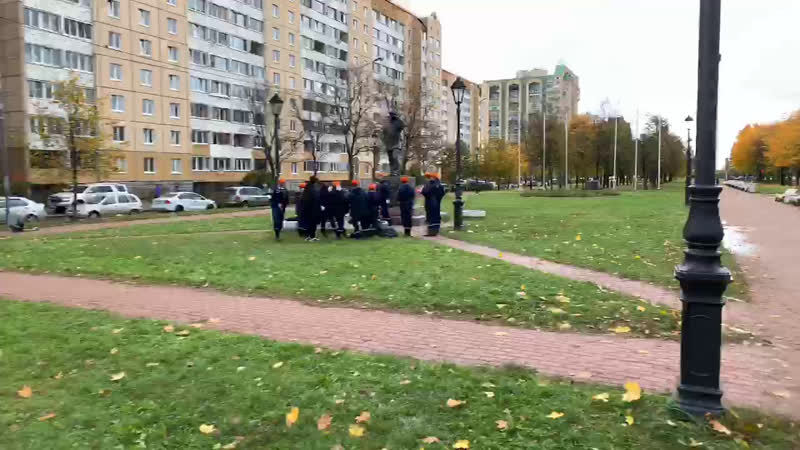 Посвящение первокурсников в спасательный колледж