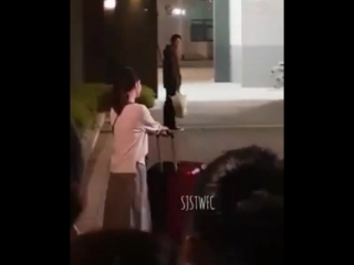 Terius behind me / making