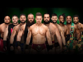 Samoa joe vs kevin owens vs bobby roode vs braun strowman vs the miz vs rusev vs kofi kingston