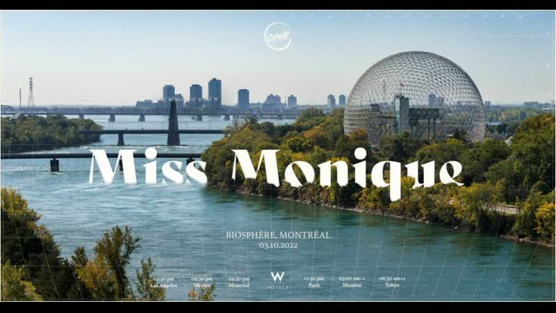 Трансляция i hd [ 29 1o 2o22 ] * miss monique at the biosphere museum, in montreal, canada for cercle #2o22