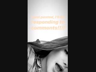 Annie leblanc instastory 27 10 18