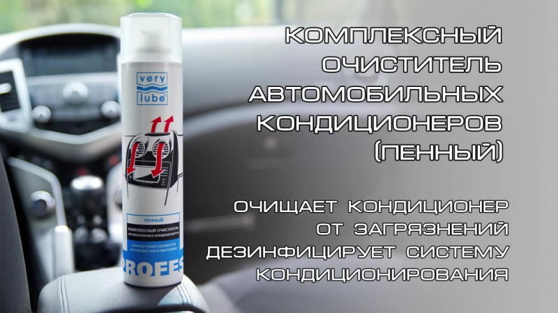Xado verylube очиститель системы вентиляции автомобиля пенный применение