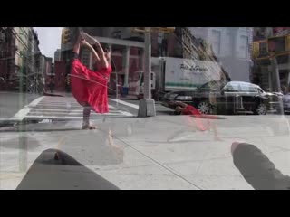 The girl in the red dress meghan currie yoga