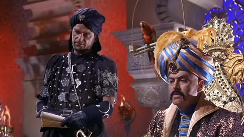 Капитан синдбад / синдбад мореход (1963) фэнтези, боевик, приключения, семейный, байрон хэскин 720p