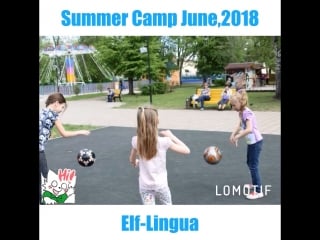 Elf lingua summer camp,june 2018