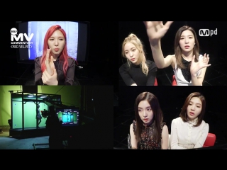 160330 red velvet one of these nights mv commentary