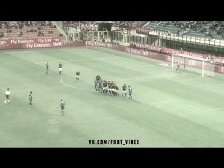 Nice freekick |