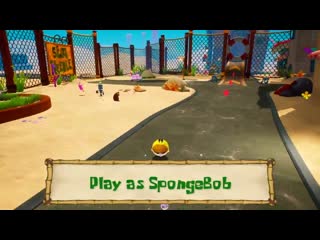 Spongebob battle for bikini bottom rehydrated | gameplay trailer