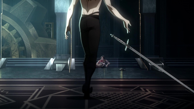 Castlevania / кастельвания 4 серия [озвучка kansai (многоголосая,закадровая)]