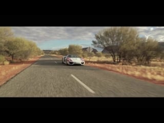 Flat out in the australian outback