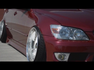 Lexus is300 on air ride suspension drive slow