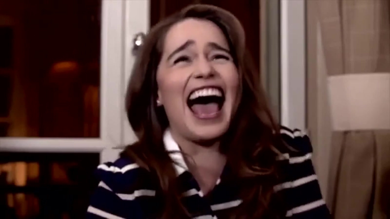 Clarke porn video – Emilia clarke teases chihuahua