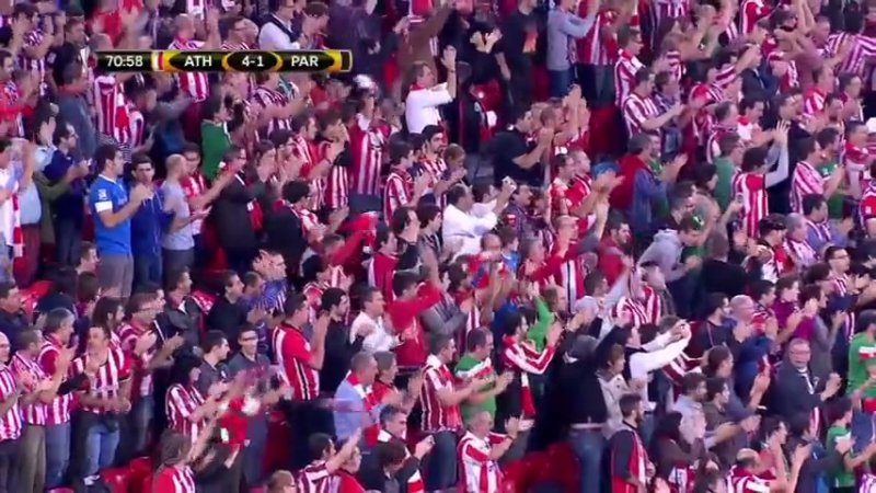 Атлетик бильбао партизан 5 1