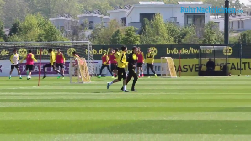 Nuri sahin ist beim #bvb wieder ins lauftraining eingestiegen