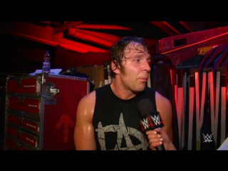 Dean ambrose is ready for payback raw fallout, may 4, 2015