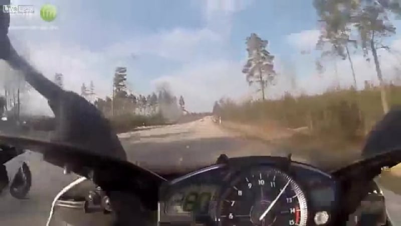 Байкер в легком недоумении