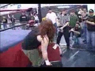 Mickie knuckles vs ann thraxxx (2 часть)