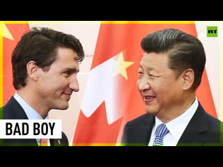 Trudeau receives a schoolboy scolding from xi jinping