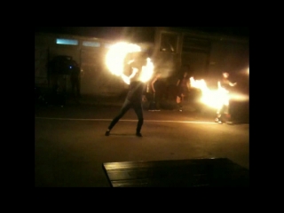 Fireshow on mota birthday